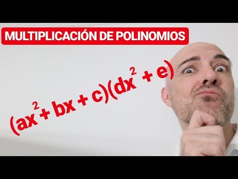 MULTIPLICACIÓN DE POLINOMIOS POR POLINOMIOS. Producto