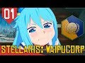 Livre Mercado Regulado Por WAIFUS Stellaris Waifu 01 Série Gameplay Português PT BR