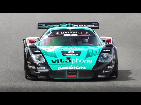 Maserati MC12 GT1: Warm Up, Accelerations & V12 Sound at Spa-Francorchamps!