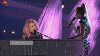 Grace Davies Original Song &quot;Roots&quot; duet with Paloma Faith 2nd song  X Factor UK 2017 Finals Saturday