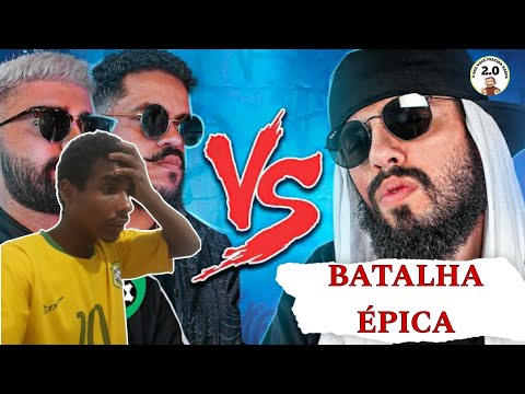 REACT - FutParódias VS Mussoumano (BATALHA DE YOUTUBE) FOI ÉPICO 😳