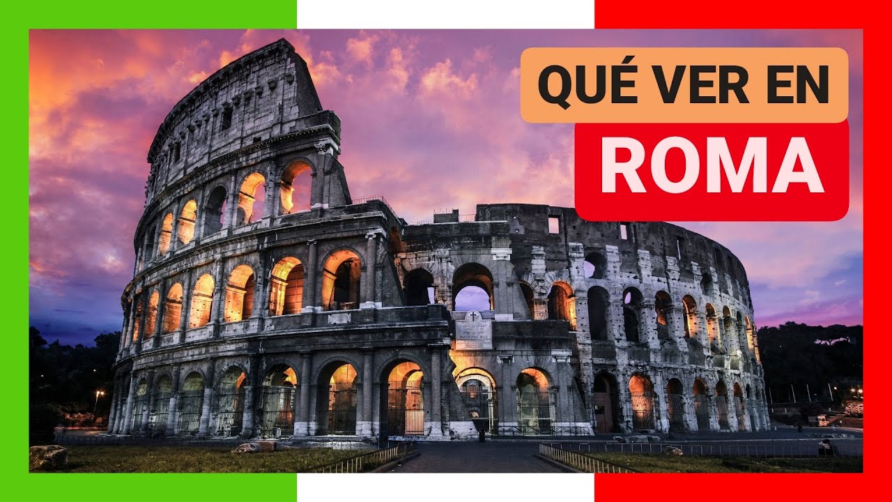 GUÍA COMPLETA ▶ Qué ver en la CIUDAD de ROMA (ITALIA) 🇮🇹 🌏 Turismo y viajar a Italia