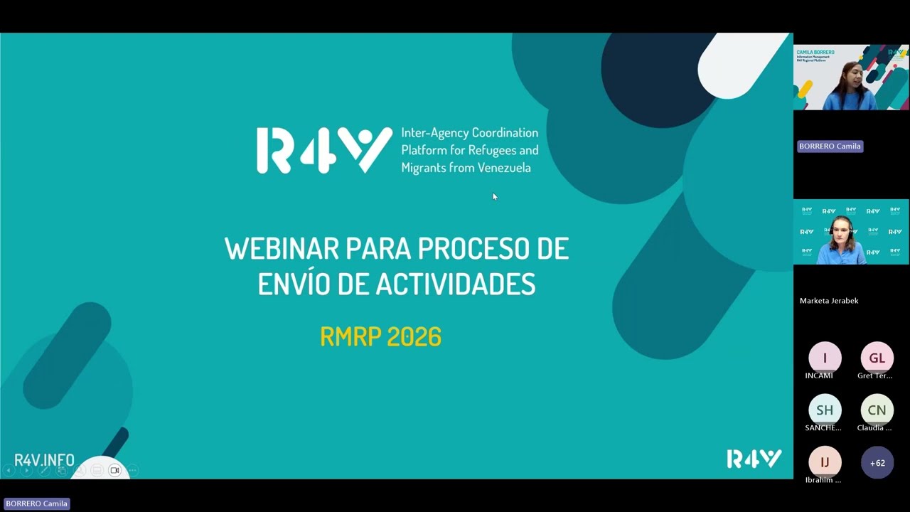 Webinario   Envío de Actividades RMRP 2026