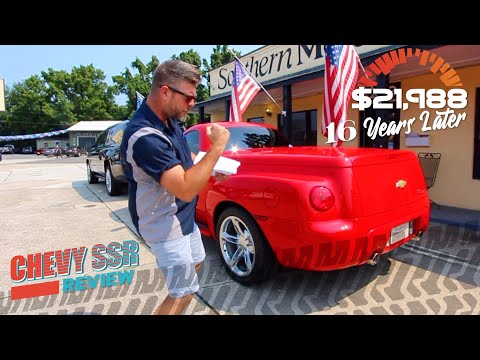 A Chevrolet SSR ( Super Sport Roadster ) Start Up, Tour & Test Drive 16 Years Later