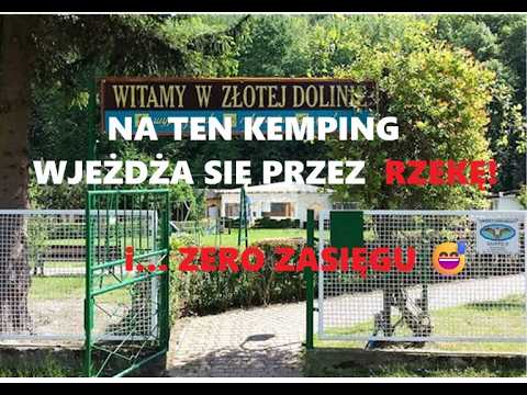 Myśleliśmy, że nie wjedziemy… rzeka na wjeździe do kempingu! | Złota Dolina 144   Góry Opawskie