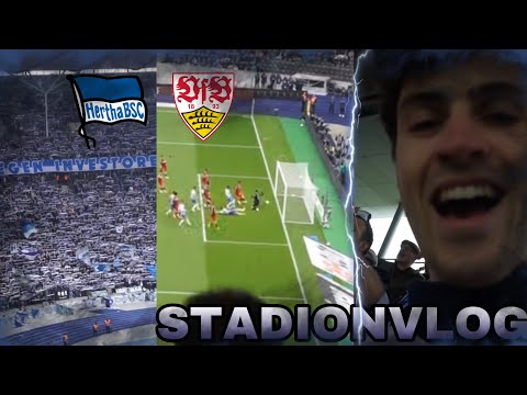 DIE HOFFNUNG LEBT! HERTHA BSC - VFB STUTTGART STADIONVLOG