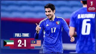 #AFCU23 | Group D : Kuwait 2 - 1 Malaysia