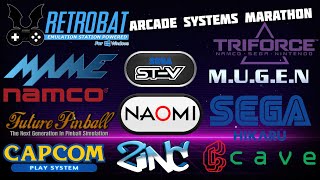 Retrobat ☆ ARCADE Systems Setup Guides Marathon with Time Stamps #retrobat #mame #Pinball