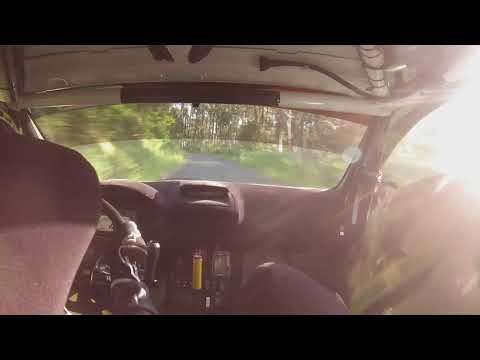 Rallye Naron 2018 on board Perez-Gandara clio R3 maxi tramo A1 cerdido