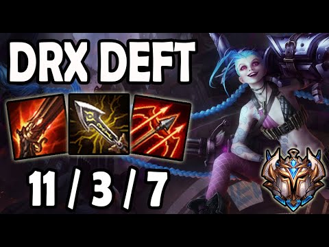 Deft JINX vs KAISA Adc - Lol Korea Ranked