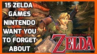 The Legend Of Zelda Games Nintendo Want You To Forget About! - Top Hat Gaming Man
