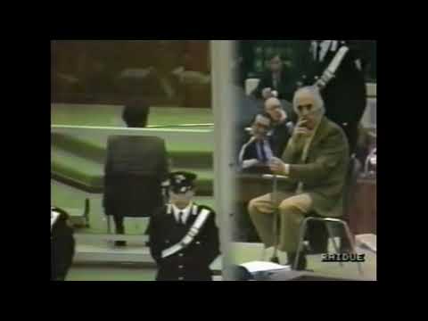 Processo a "Cosa nostra" - Il confronto tra Tommaso Buscetta e Giuseppe Calò - INTEGRALE