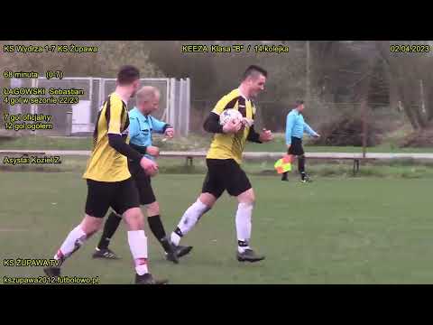 KS Wydrza 1-7 KS Żupawa (0-7 Łagowski Sebastian) Klasa "B"