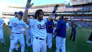 For the Vin! Dodgers' unreal rally wraps West
