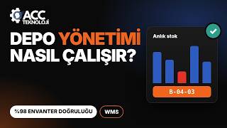 Depo Yönetim Sistemi (WMS) Nasıl Çalışır? Barkodlu Stok Takibi | Kayseri – ACC T
