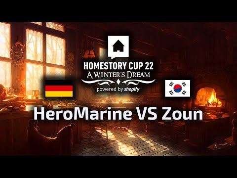 HeroMarine VS Zoun - TvP - HomeStory Cup XXII Day 2 Group Stage - polski komentarz