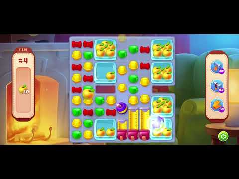 Homescapes Level 11336 夢幻家園 第11336關- No boosters