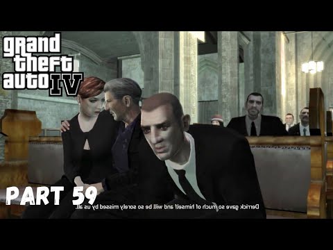 GTA 4 Walkthrough | Part 59 | Undertaker (Derrick's Funeral)