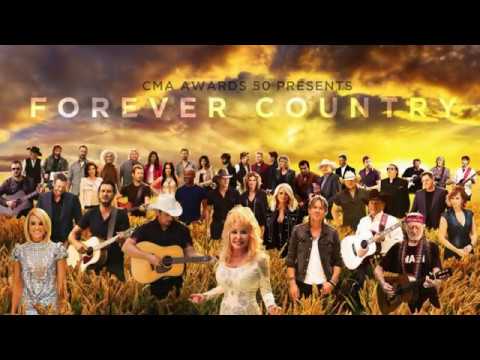 Artists Of Then, Now & Forever - Forever country (Lyrics)