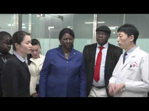 The Ambassador of Sierra Leone visited the Shijiazhuang Kidney Disease Hospital