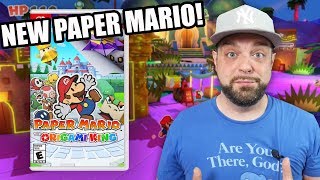 Nintendo Reveals Paper Mario For Switch And It's COMING SOON!