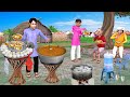 Egg Ghugni Masala Chaat Famous Street Food Boiled Egg Chat Hindi Kahaniya Moral Stories Comedy Video
