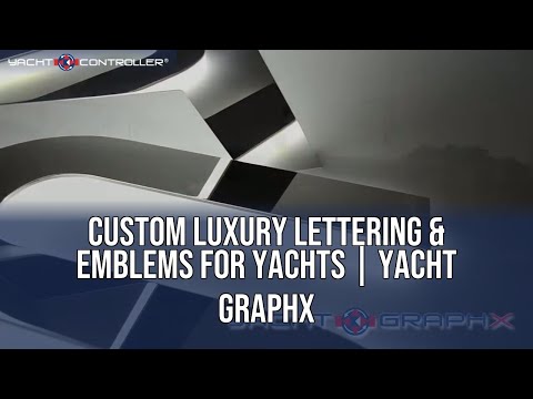 Custom Luxury Lettering & Emblems for Yachts | Yacht GraphX