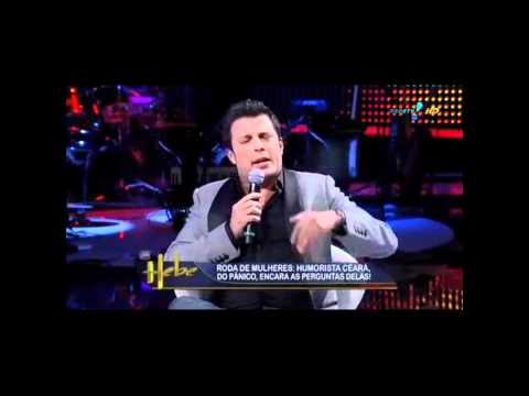 Humorista Ceará dá um "discreto fora" na Hebe Camargo (23/08/2011)