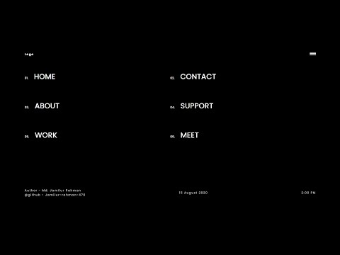 Stunning Navbar built using react & styled-components | Source code included