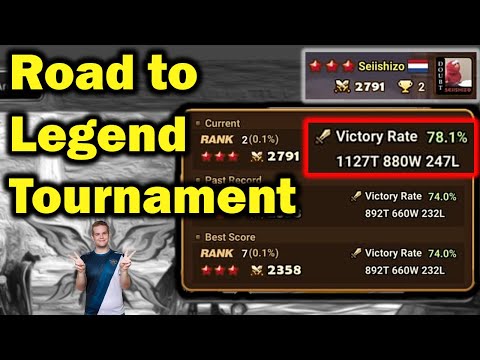RTA - Road to Legend Tournament Season 15 - Summoners War