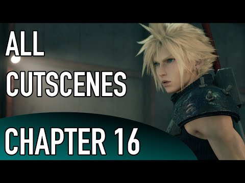 Final Fantasy VII Remake - All Cutscenes - Chapter 16