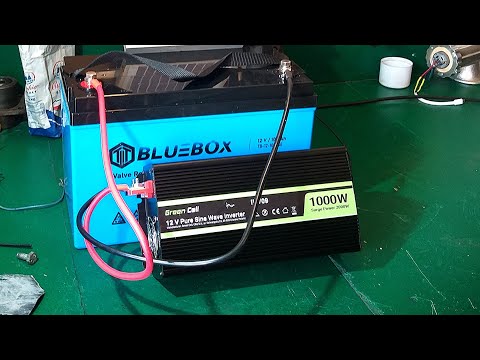 Green Cell Žalias Cell Auto įtampos keitiklis Žalias Cell ® 12V iki 230V, 300W / 600W Pilnas sinusoidinis video