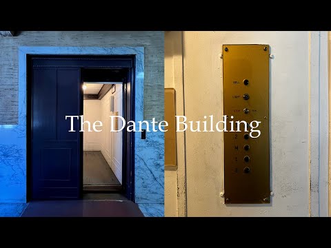 AMAZING Spencer Traction Elevator - The Dante Building - San Francisco, CA