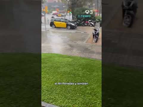 🌧️ Las intensas lluvias en Cataluña están dejando una situación complicada