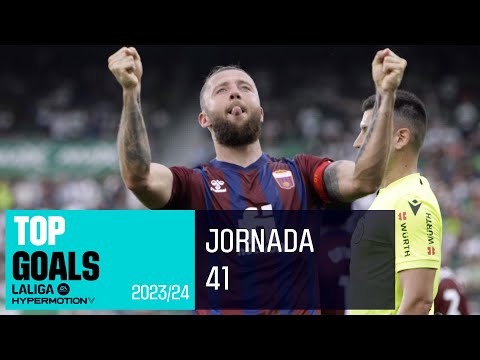 TOP GOALS Matchday 41 LALIGA Hypermotion 2023/2024