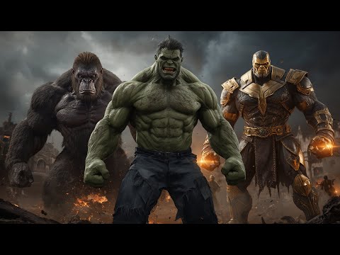 KONG & HULK vs THANOS: The Ultimate Titan War | A Hyper-Realistic CGI Short Film
