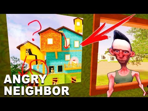 Нашел СЕКРЕТНЫЙ ПЛАН и ТАЙНЫЕ КОМНАТЫ Злого СОСЕДА! Игра Angry Neighbor от Cool GAMES