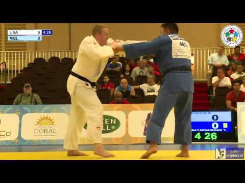 Judo 2013 Grand Prix Miami: Porter (USA) - Bayarsaikhan (MGL) [-100kg]