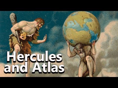 Atlas and the Apples of the Hesperides - The Labours of Hercules - Greek Mythology