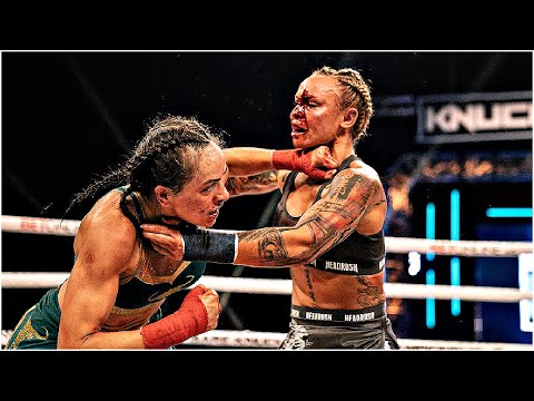 VICIOUS Female Bare Knuckle Fight! Christine Vincens vs. Jade Masson-Wong