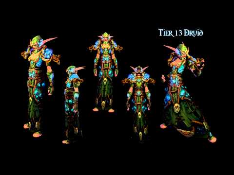 Paiid | World of Warcraft Druid Tier 13 Armor Set Preview