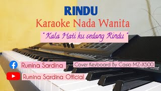 Download lagu RINDU - Karaoke Nada Wanita [ Iis Dahlia ] mp3