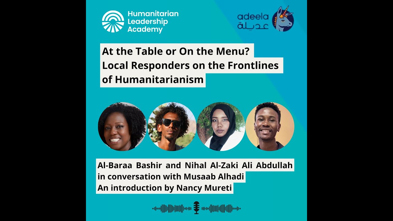 At the Table or On the Menu?  Local Responders on the Frontlines of Humanitarianism in Sudan