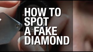 How To Spot a Fake Diamond