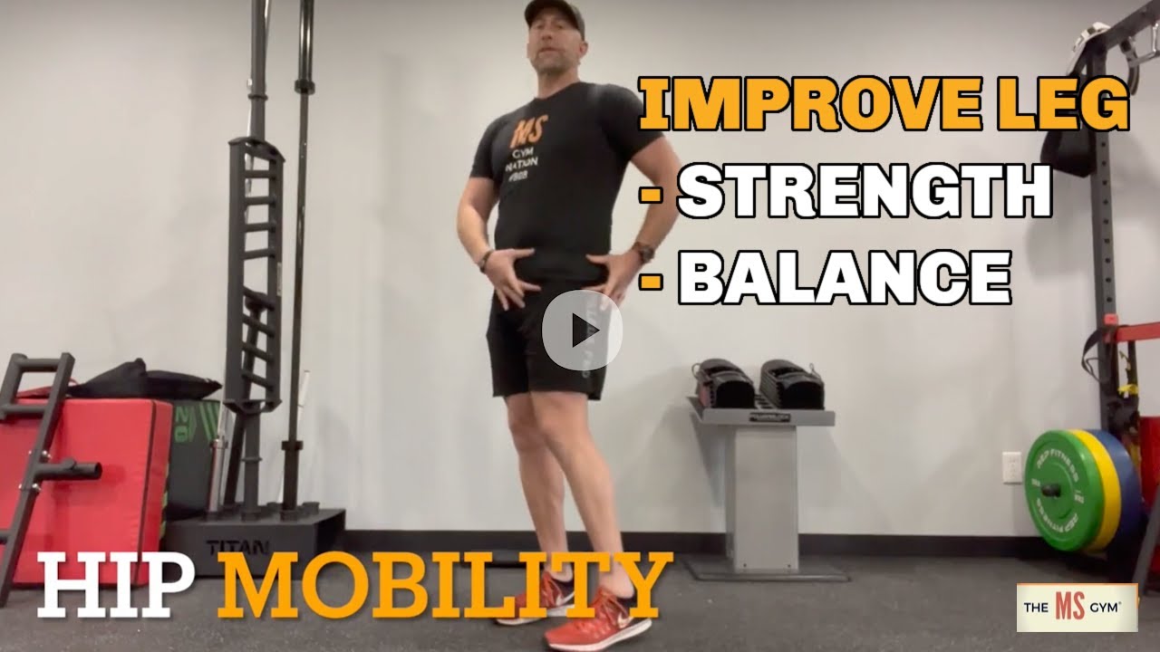 MULTIPLE SCLEROSIS EXERCISE - Improve Hip Mobility & Strength - Reduce Spasticity & Muscle Fatigue