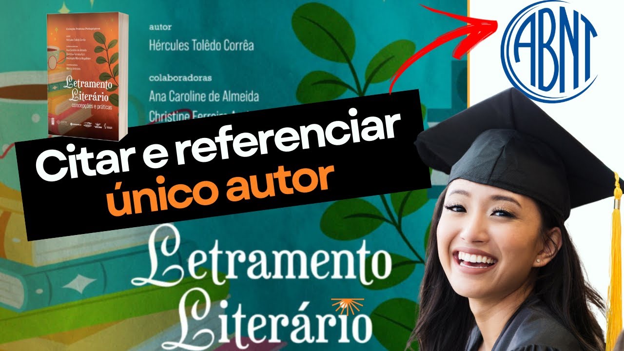 Como citar e referenciar um livro Único autor nas normas ABNT
