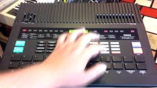 Video thumbnail for Yamaha RX5 demo (default voices) by SynthMania