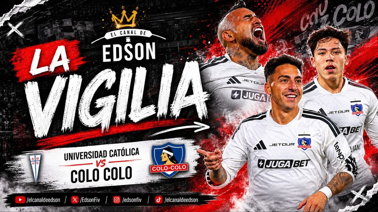 ⚪⚫ Liga de Primera | La Vigilia: Universidad Católica vs Colo Colo por el Campeonato Nacional ⚽🔥