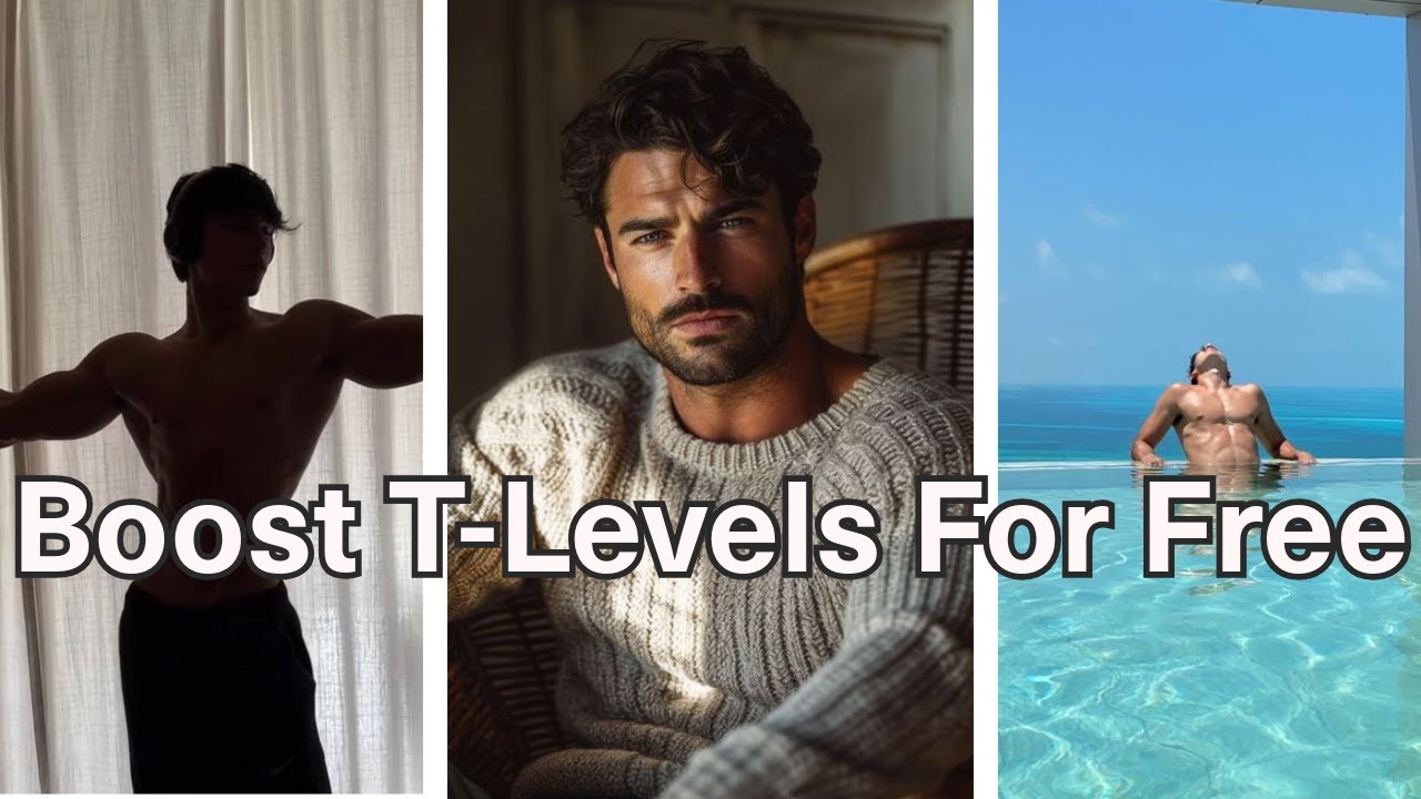 How To Increase TESTOSTERONE For FREE