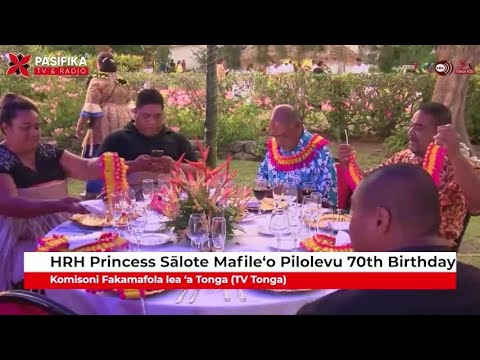 HRH Princess Salote Mafile'o Pilolevu Tuita 70th Birthday